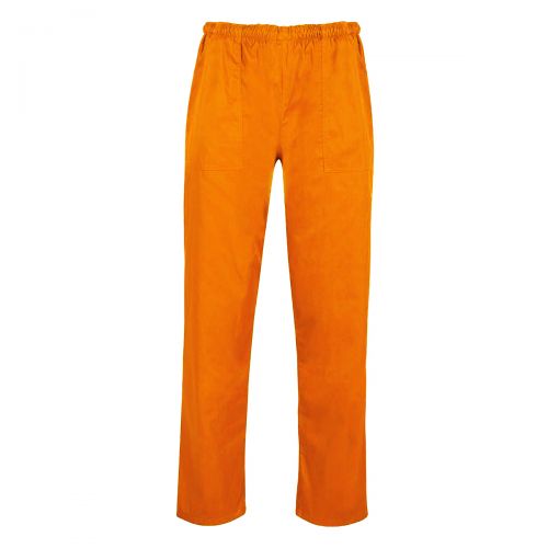 Παντελόνι με λάστιχο πορτοκαλί